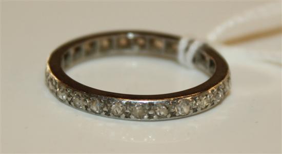 Diamond full eternity ring